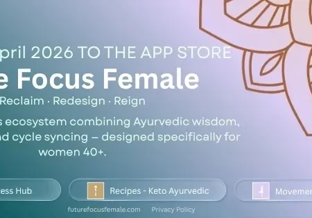 Future Focus Female wellness app launch banner