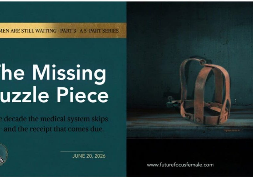 The Missing Puzzle Piece — Blog 3 of Future Focus Female's Why Women Are Still Waiting series — perimenopause, hypothyroidism, Hashimoto's, brain fog, and the decade the medical system skips.